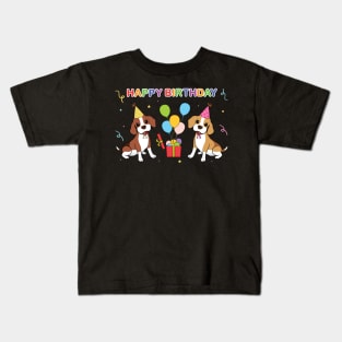 Dog Birthday Kids T-Shirt